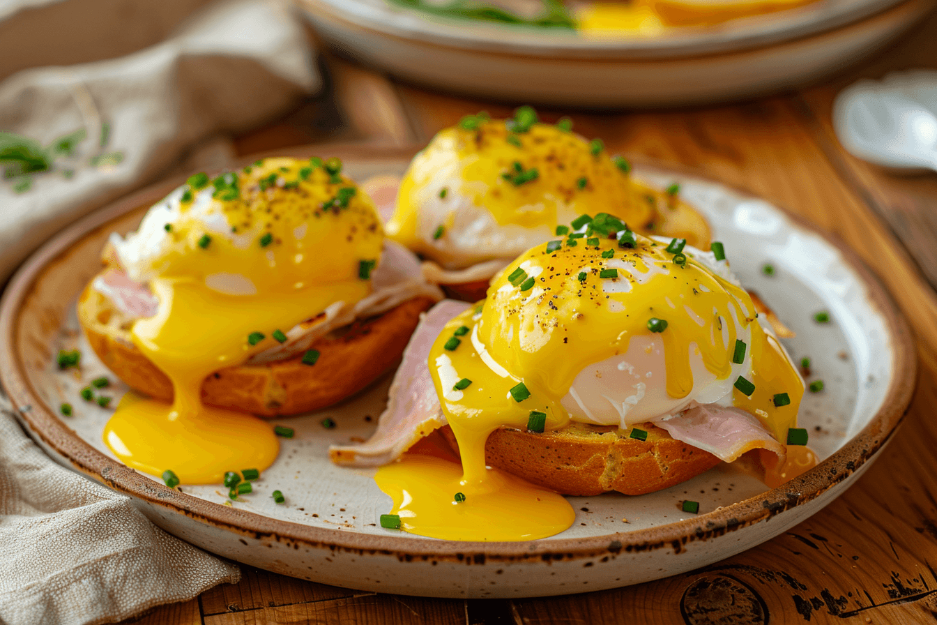 Eggs Benedict – fertig angerichtet