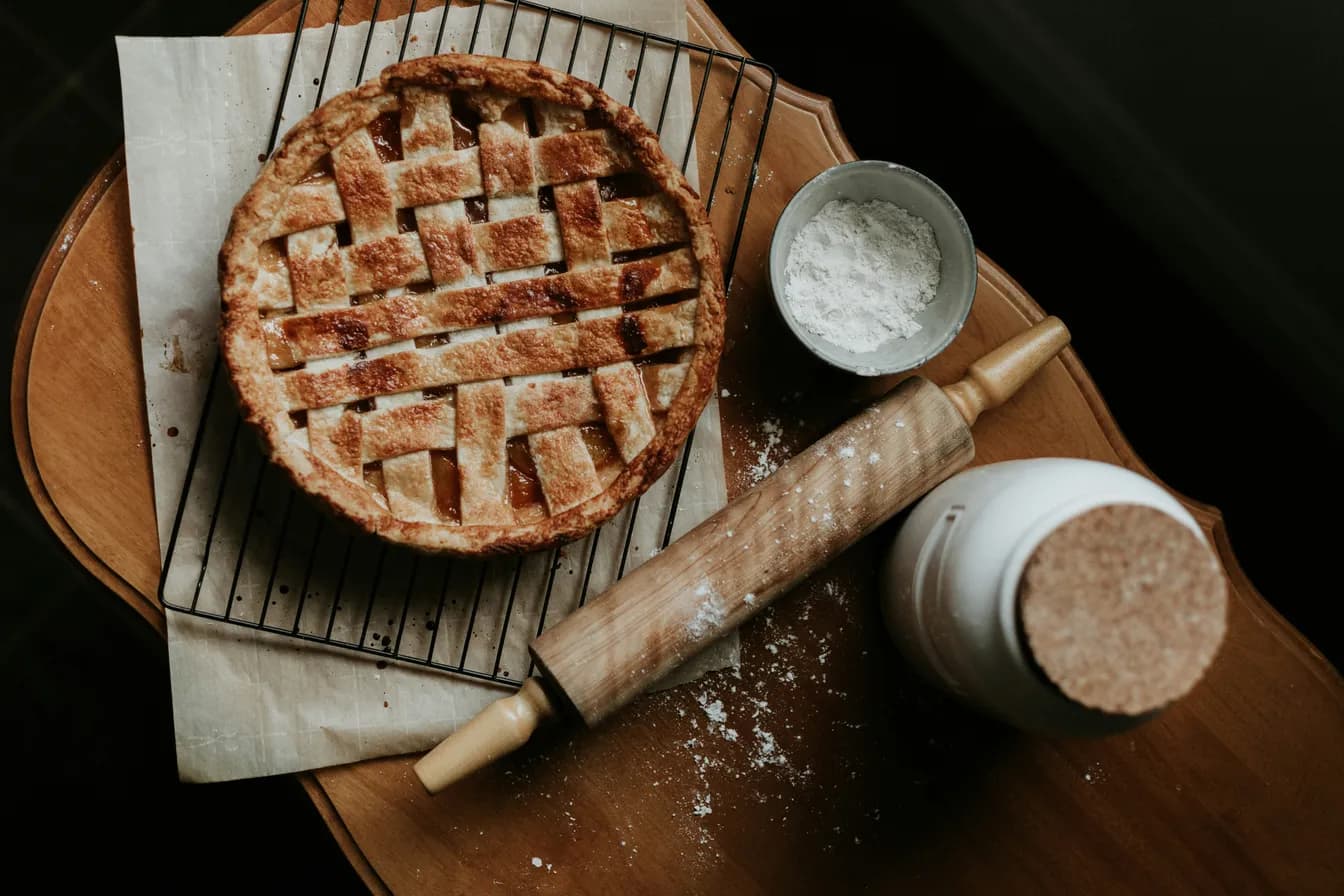Apple Pie – fertig angerichtet