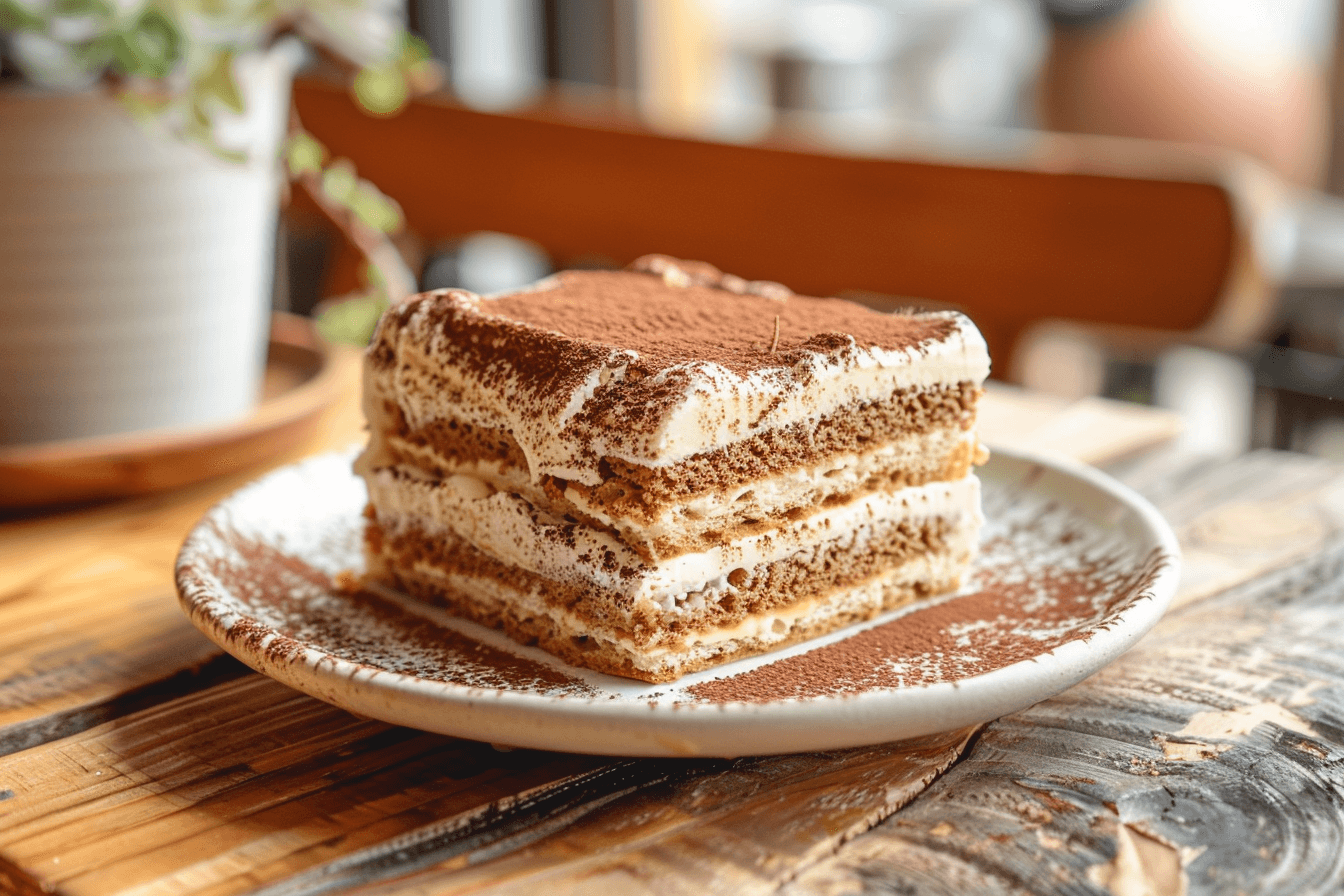 Tiramisu – fertig angerichtet