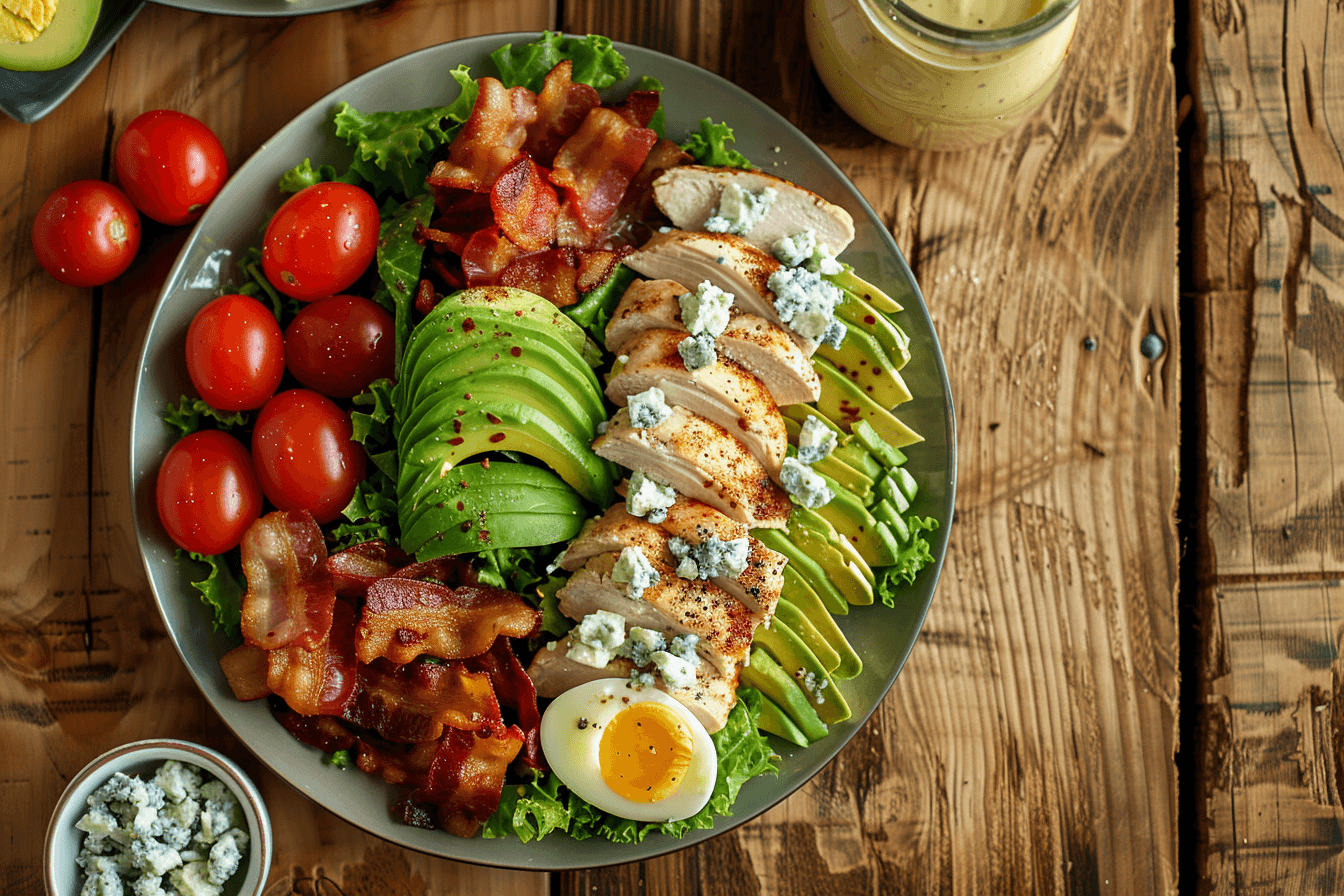 Cobb Salad – fertig angerichtet