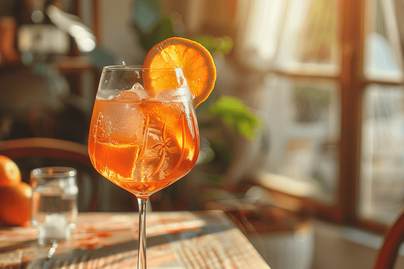 Aperol Spritz – fertig angerichtet