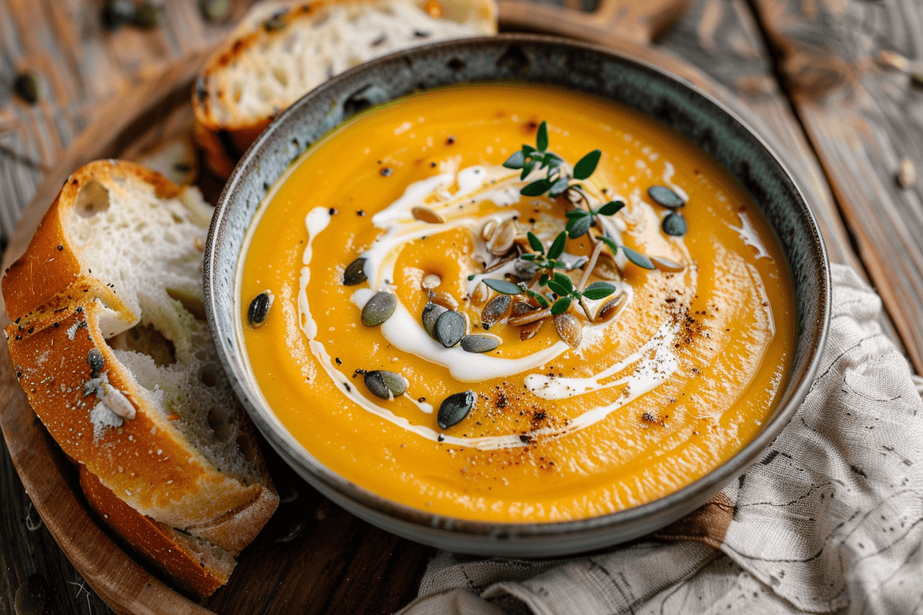 Gemüsesuppe aus jedem Gemüse – fertig angerichtet