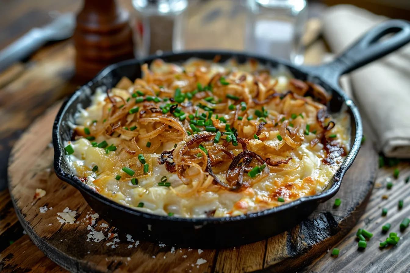 Allgäuer Käsespätzle – fertig angerichtet