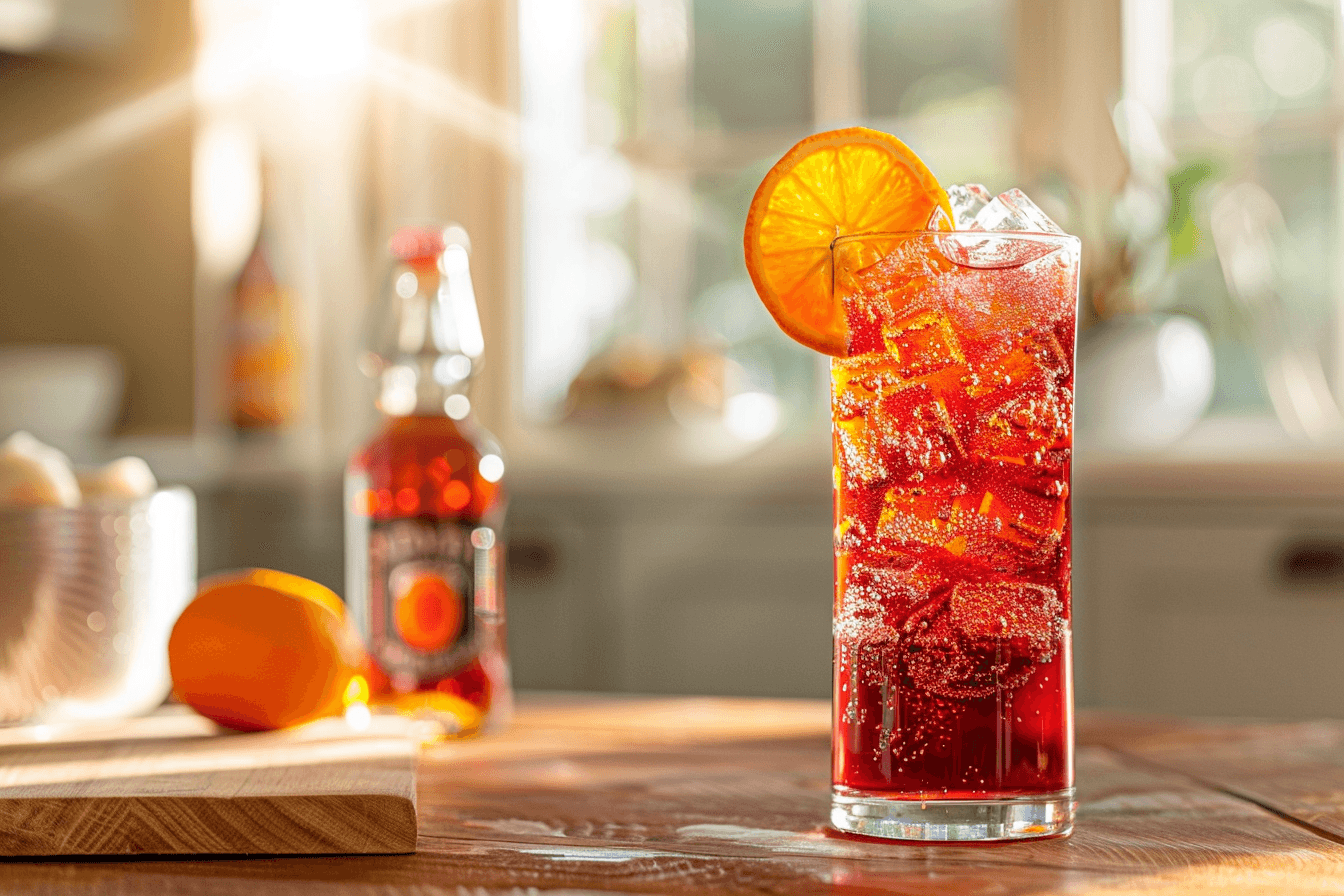 Campari Soda – fertig angerichtet