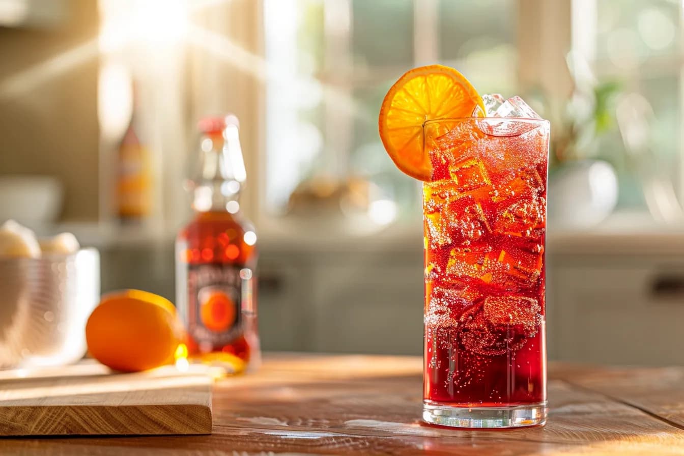Campari Soda – fertig angerichtet