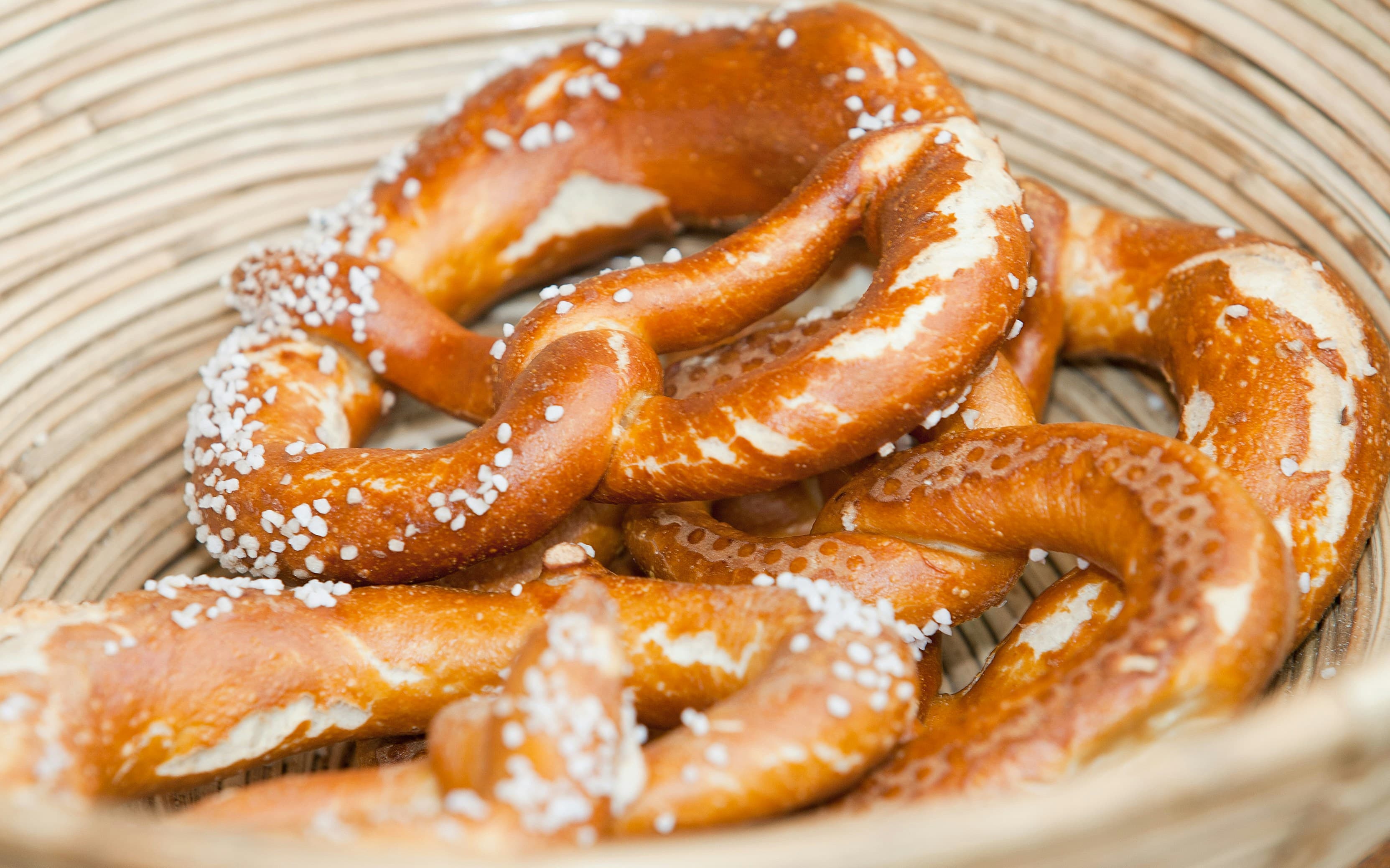 Oktoberfest-Brezn – fertig angerichtet