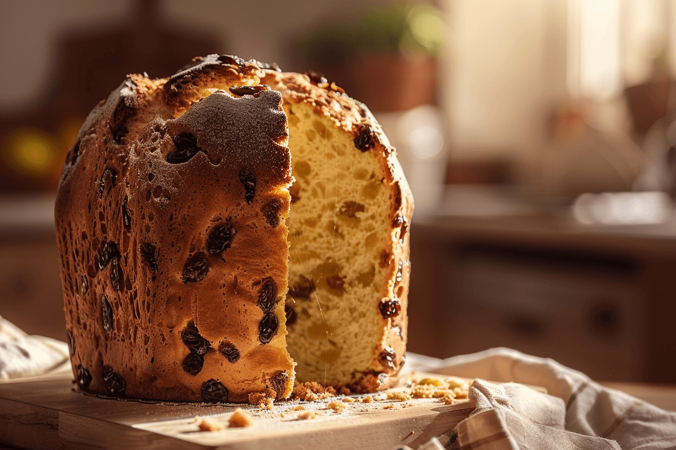 Panettone – fertig angerichtet