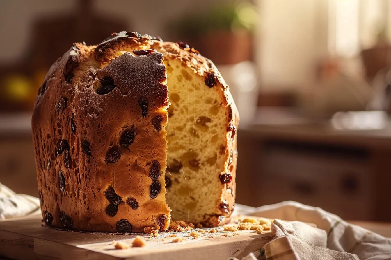 Panettone – fertig angerichtet