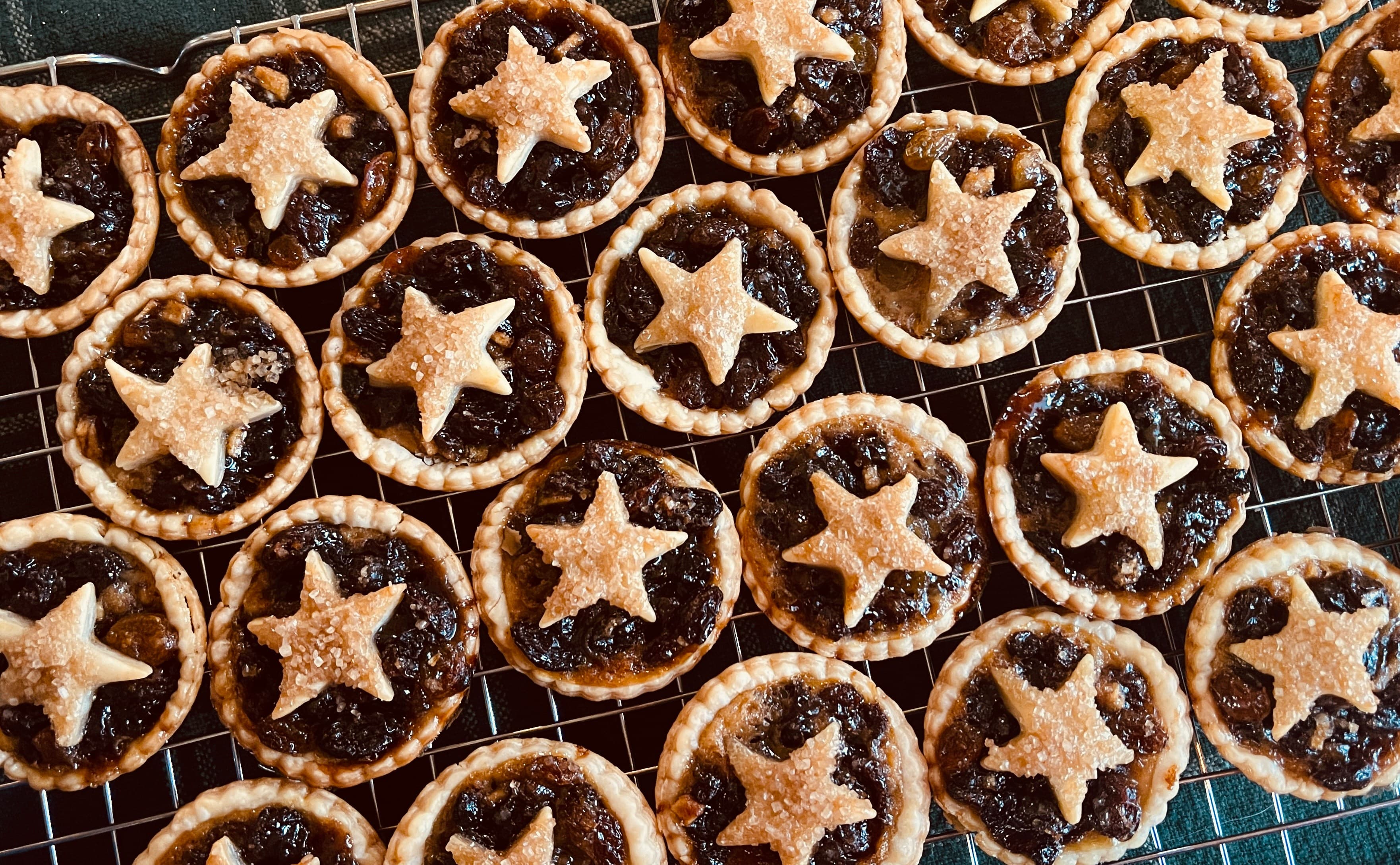 Mince Pies – fertig angerichtet