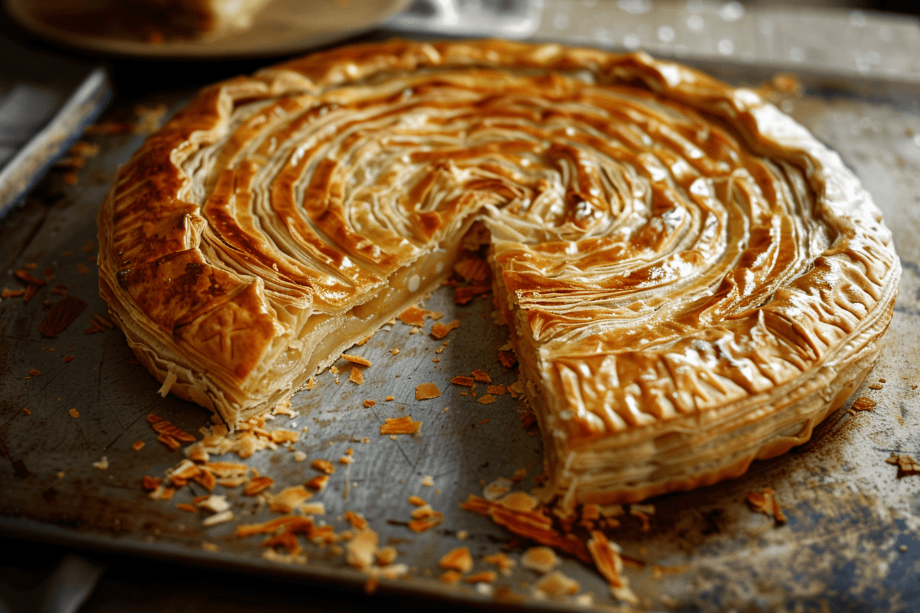 Galette des Rois – fertig angerichtet