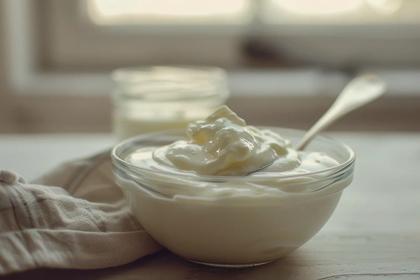 Griechischer Joghurt selber machen – fertig angerichtet