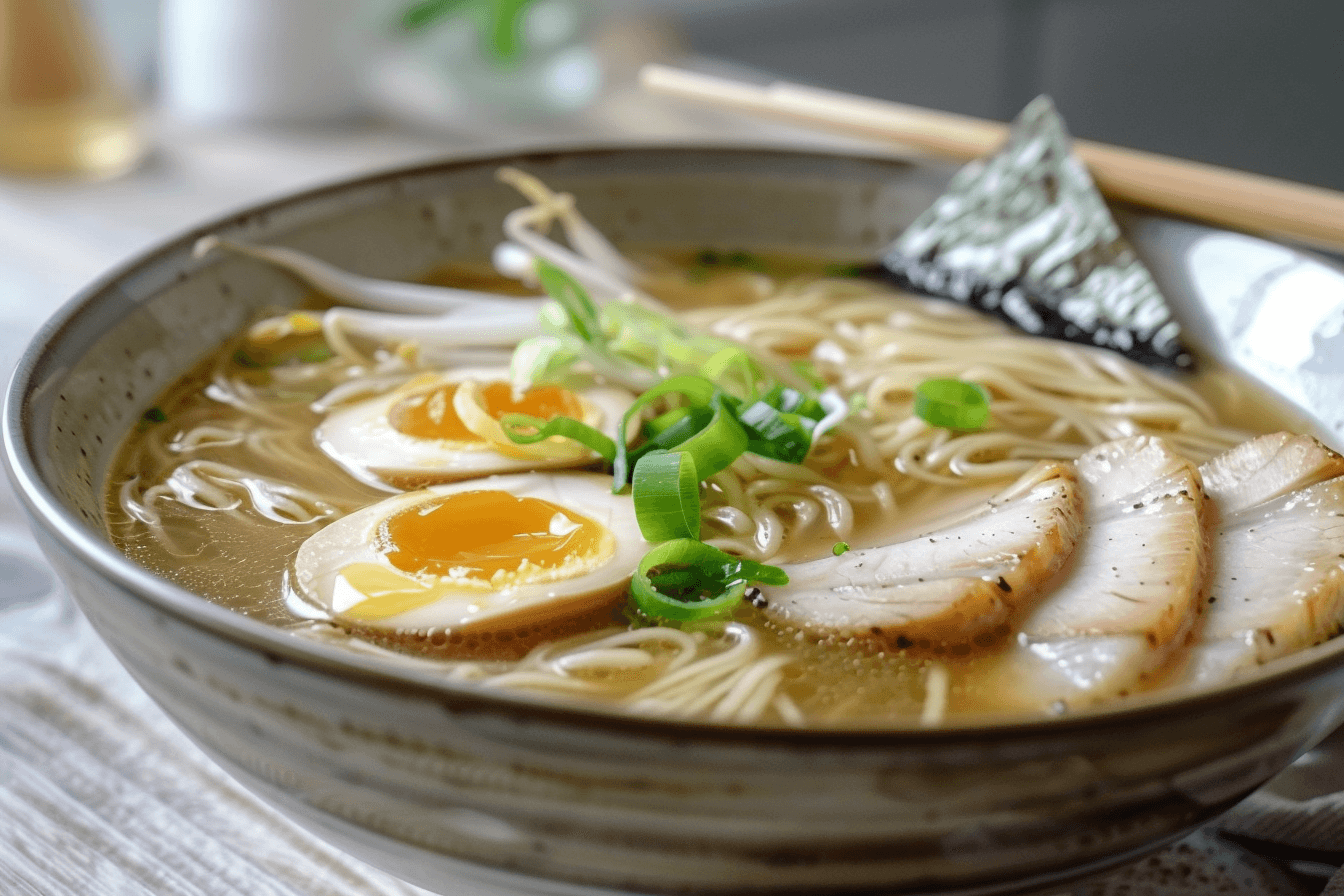 Shoyu Ramen – fertig angerichtet
