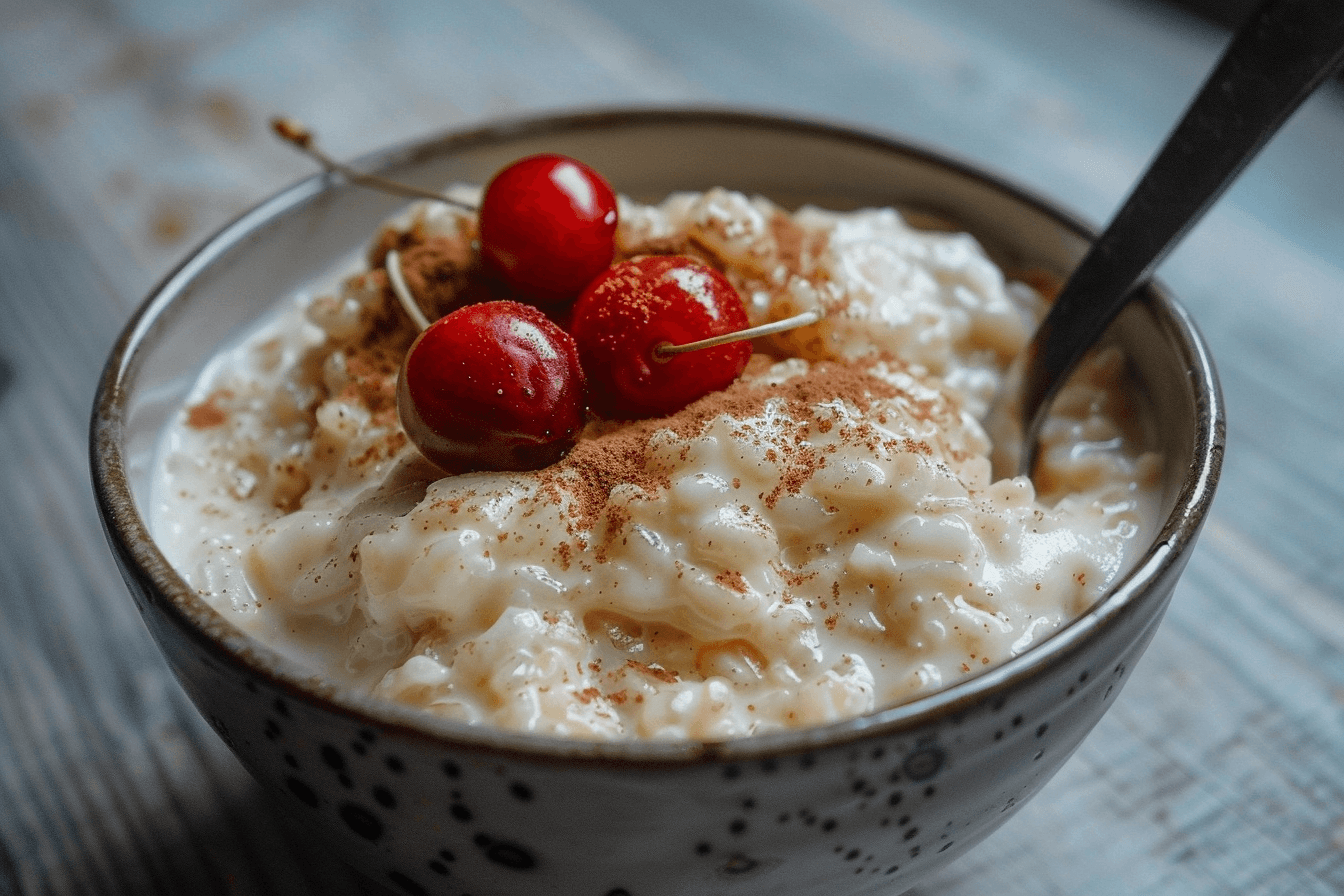 Milchreis – fertig angerichtet