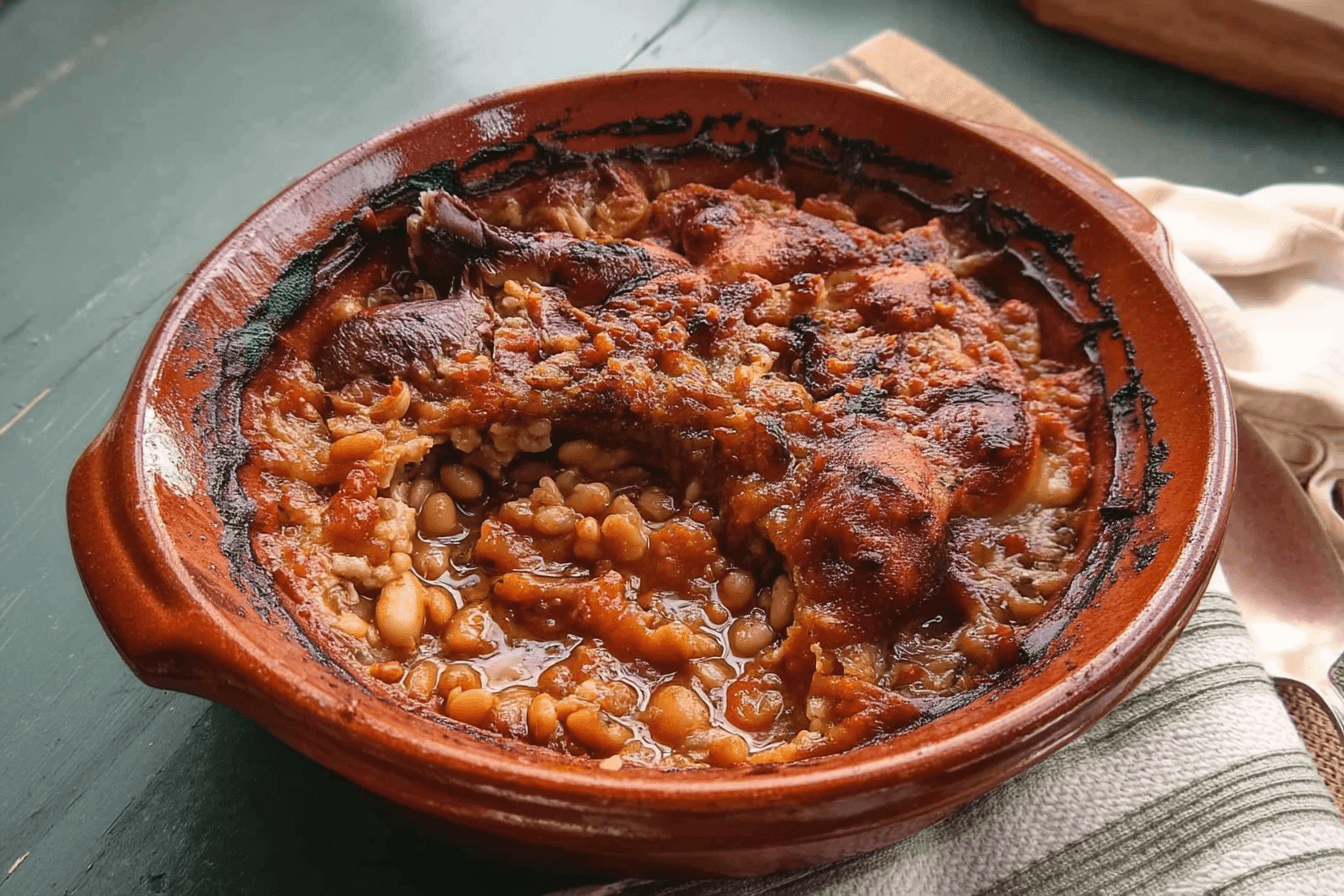 Cassoulet – fertig angerichtet