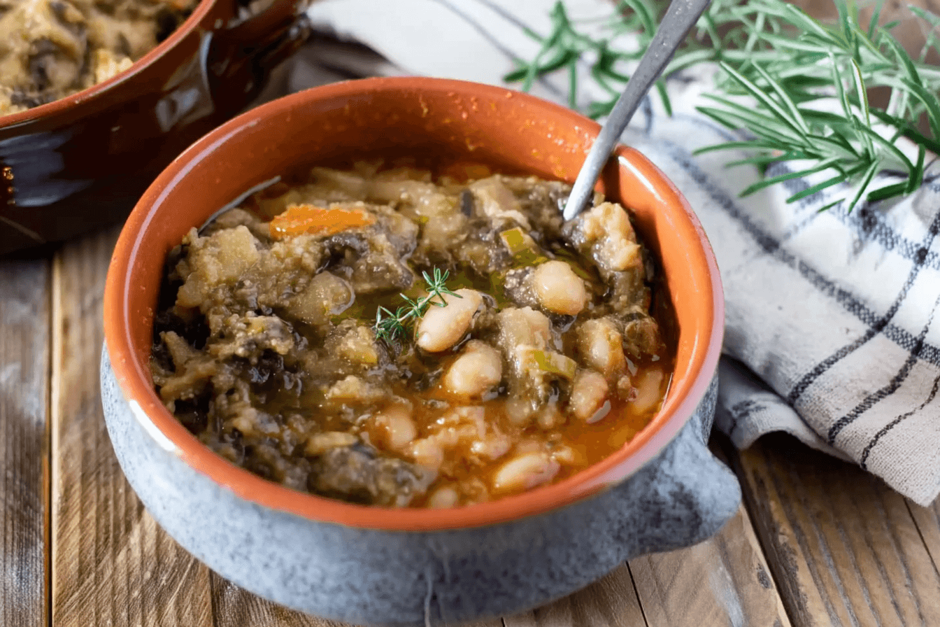 Ribollita – fertig angerichtet