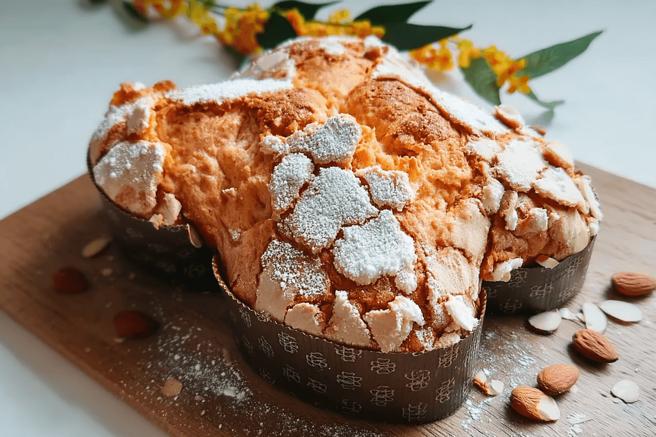 Colomba Pasquale – fertig angerichtet