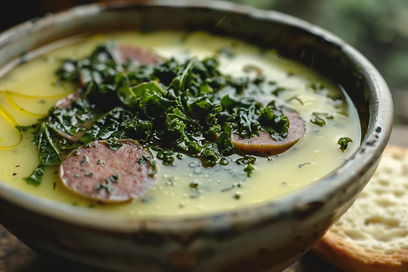 Caldo Verde – fertig angerichtet