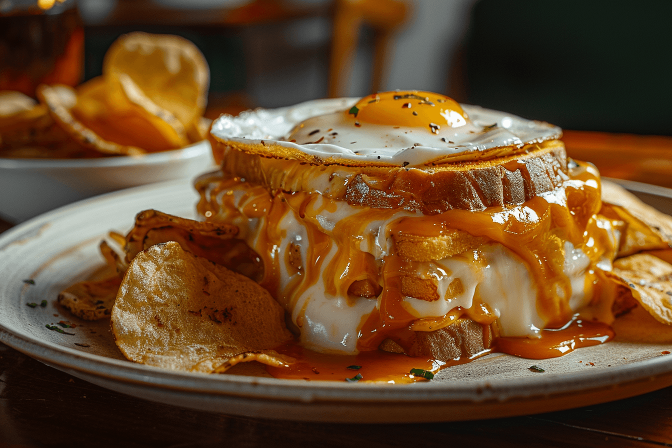 Francesinha – fertig angerichtet