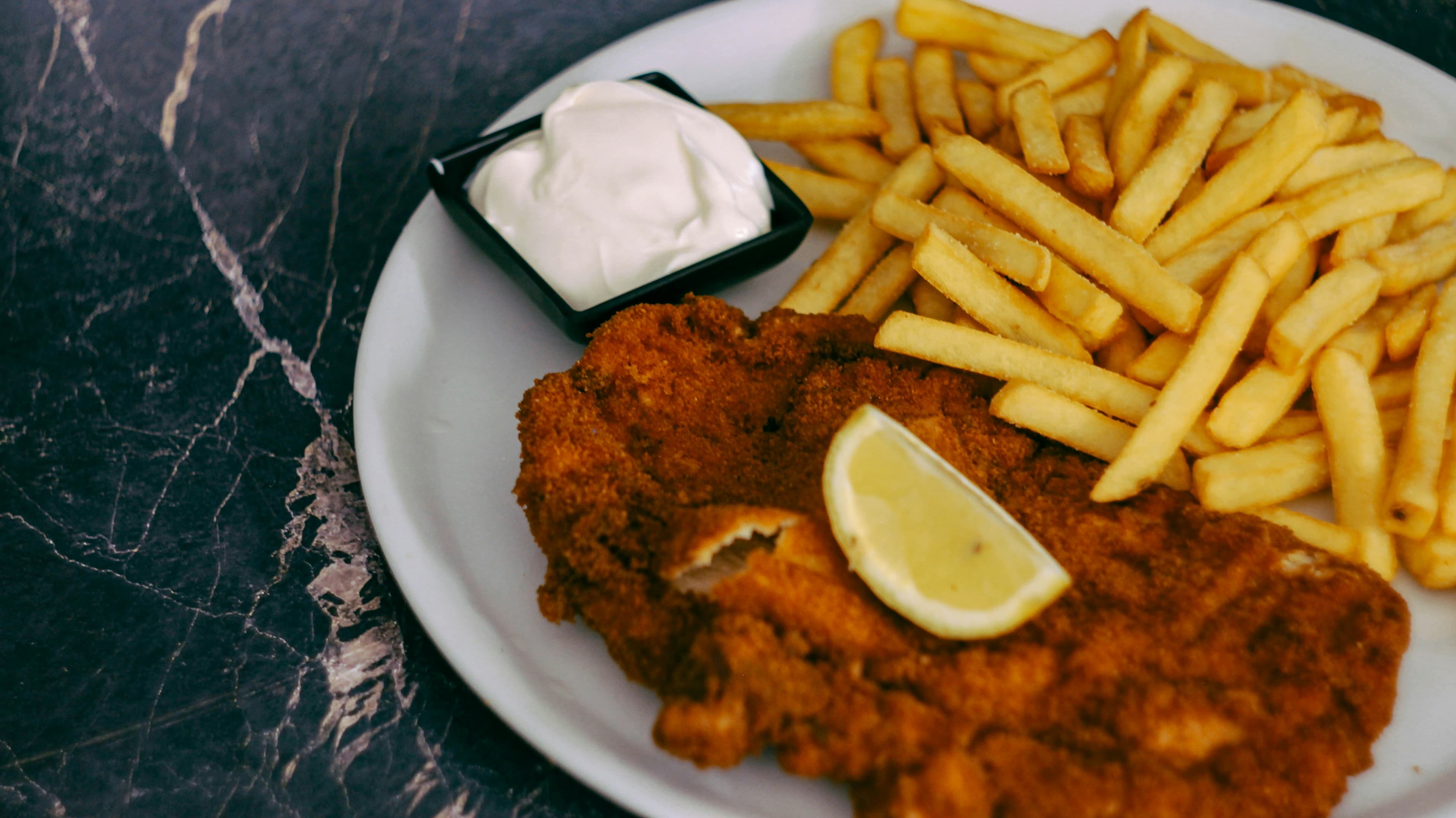 Wiener Schnitzel – fertig angerichtet