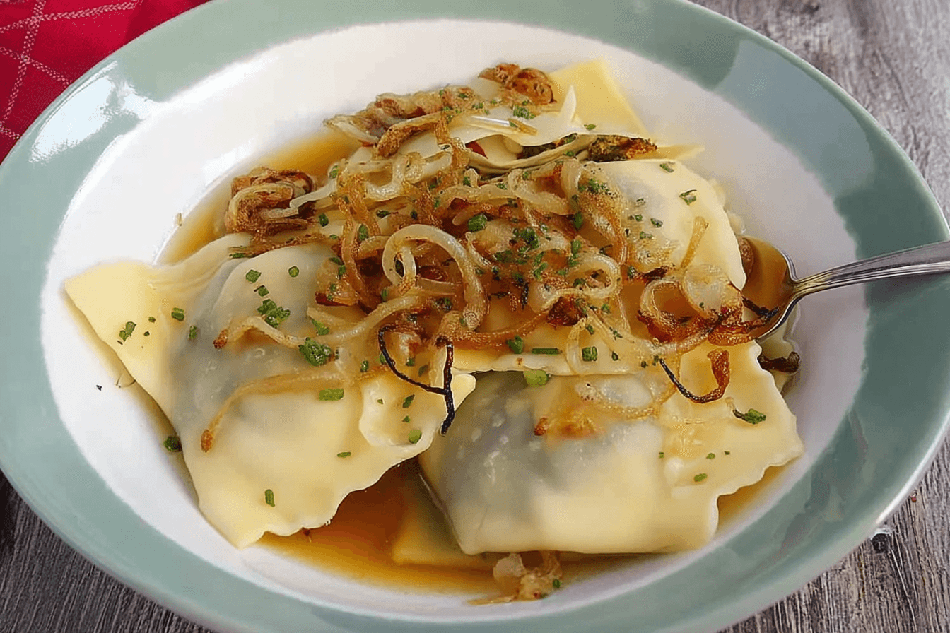 Maultaschen – fertig angerichtet