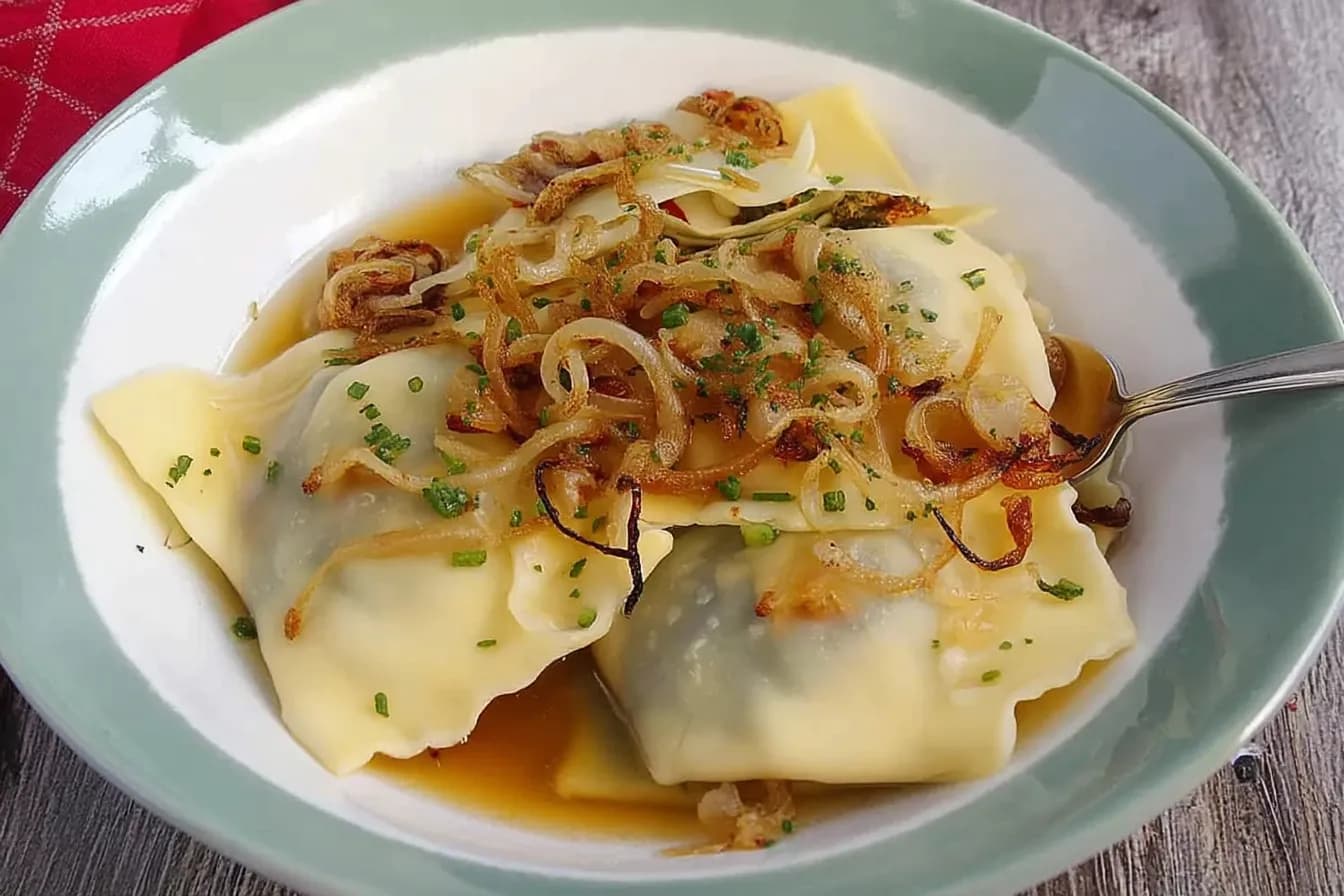 Maultaschen – fertig angerichtet