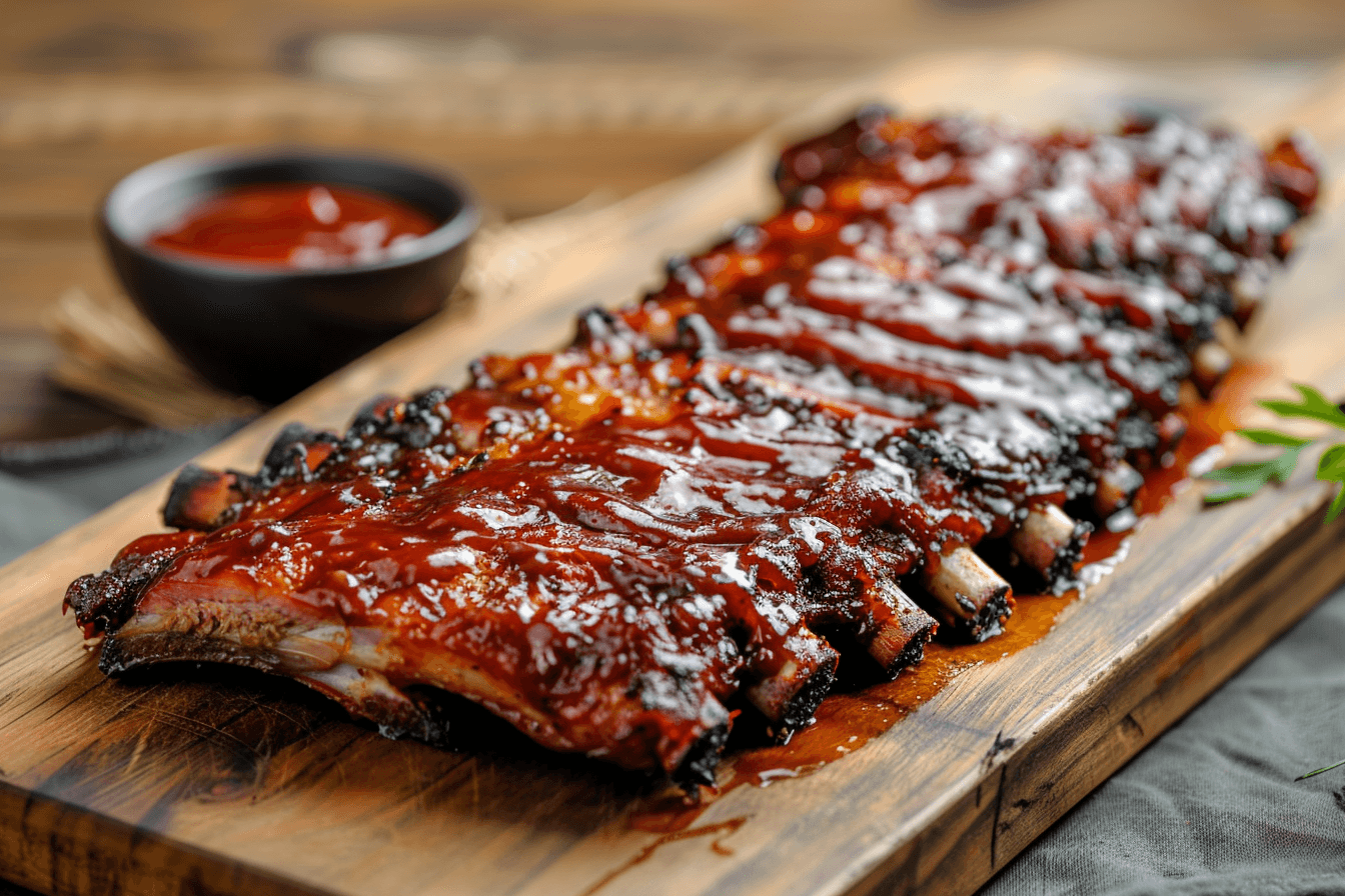 BBQ Spareribs – fertig angerichtet
