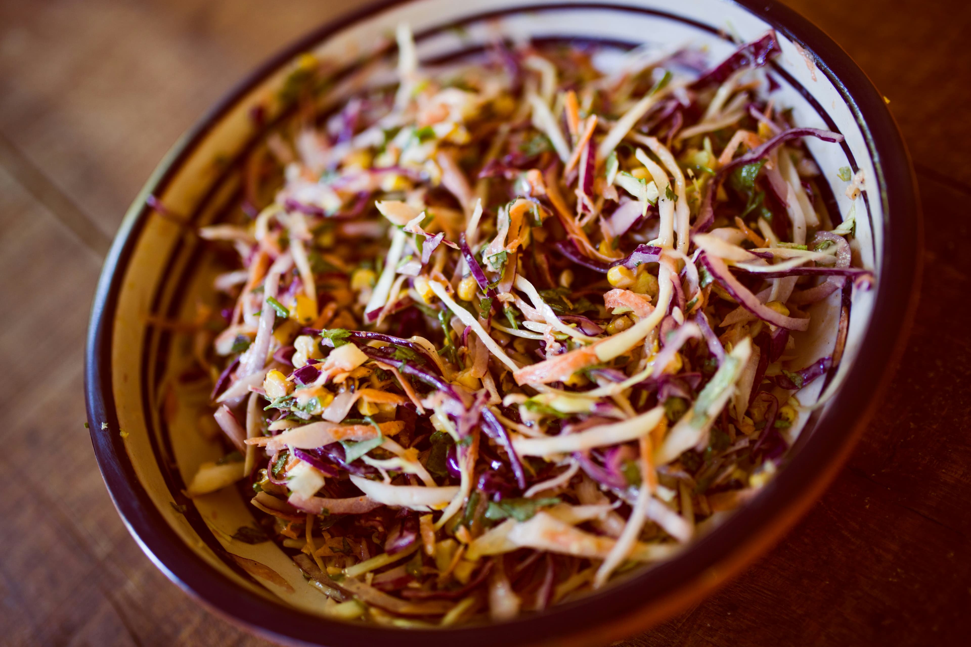 Coleslaw – fertig angerichtet