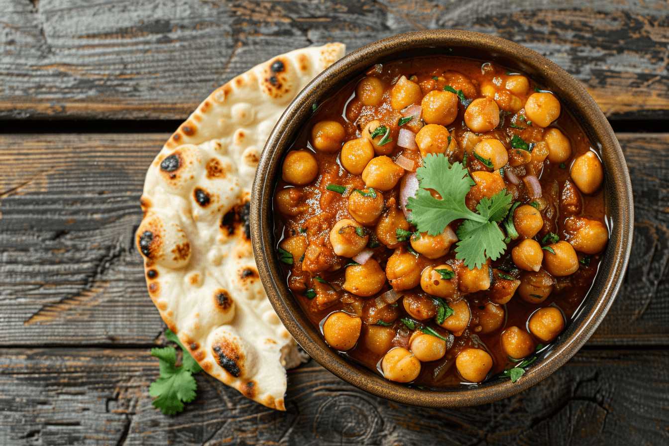 Chana Masala – fertig angerichtet