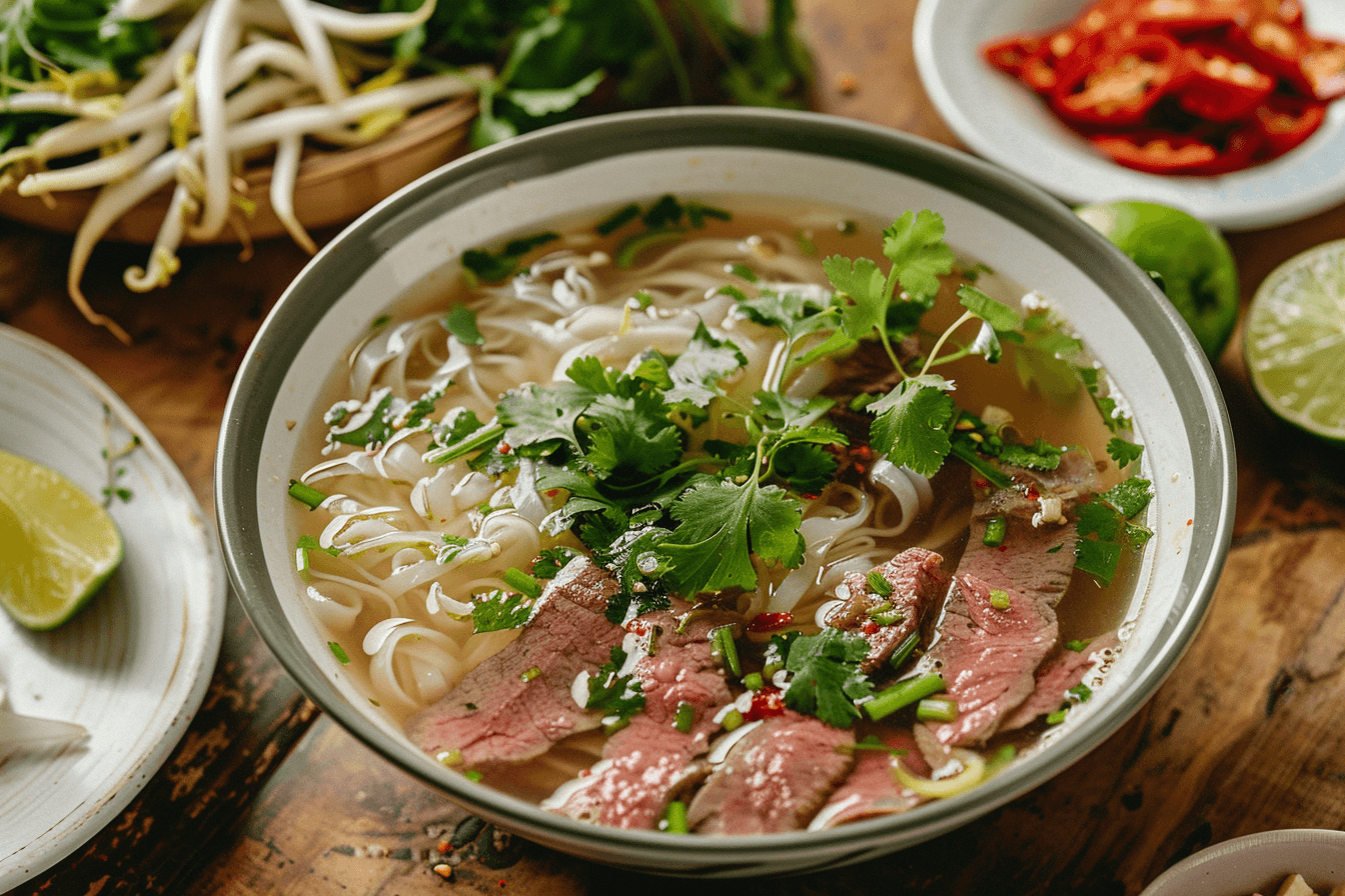Pho Bo – fertig angerichtet