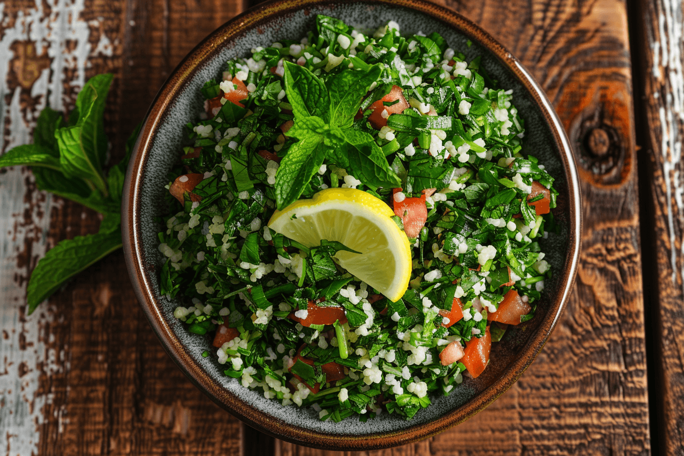 Tabbouleh – fertig angerichtet
