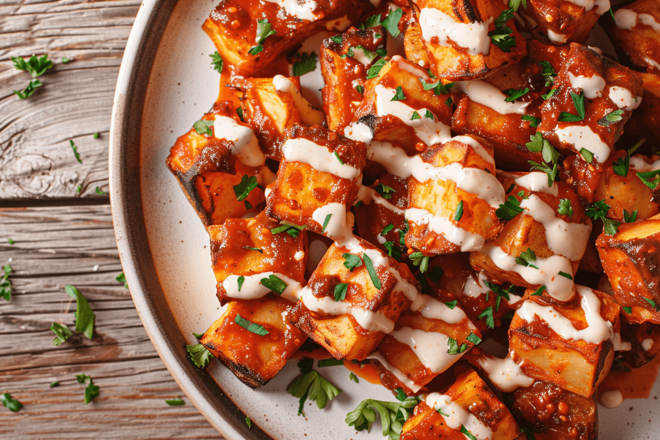 Patatas Bravas – fertig angerichtet
