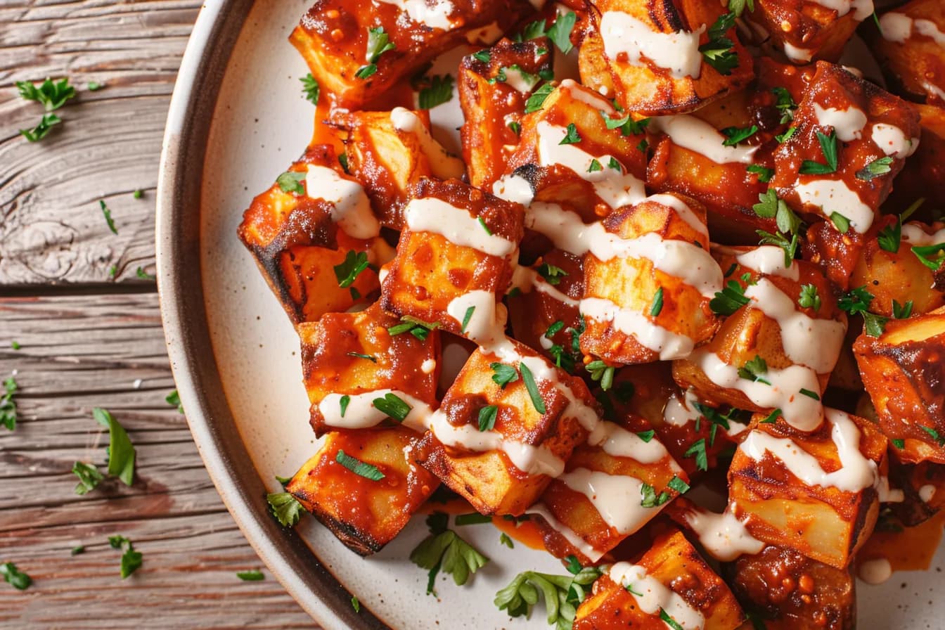 Patatas Bravas – fertig angerichtet